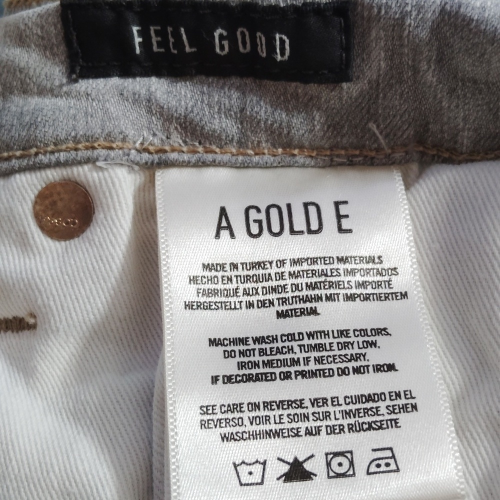 AGOLDE Sophie High Rise Crop Skinny in Portland Destructed Size 26 - Picture 6 of 6